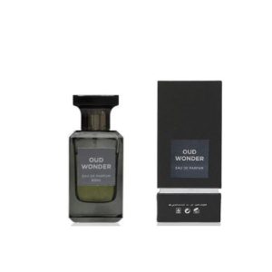 אוד וונדר אדפ לגבר 80 מ"ל - פרגרנס וורלד - Fragrance World - Oud Wonder EDP For Men 80ML