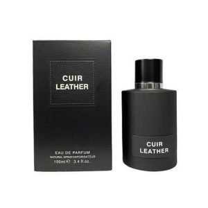 קוויר לטר אדפ יוניסקס 100 מ"ל - פרגרנס וורלד - Fragrance World - Cuir Leather EDP Unisex 100ML