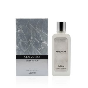 לה פדה מגנום סילבר אדישן אדפ לגבר 100 מ"ל - קאדלאג' - Khadlaj - La Fede Magnum Silver Edition EDP For Men 100ML