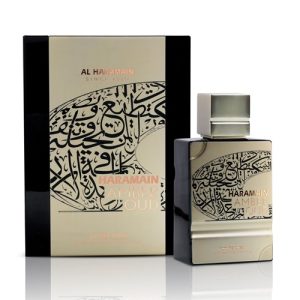 אמבר אוד פיוצ'ר דובאי אקסטרייט דה פרפיום יוניסקס 100 מ"ל - אל הרמיין - Al Haramain - Amber Oud Future Dubai Extrait De Parfum Unisex 100ML