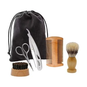 ערכה לטיפוח וגילוח הזקן AGIVA Hair Brush Set אגיבה