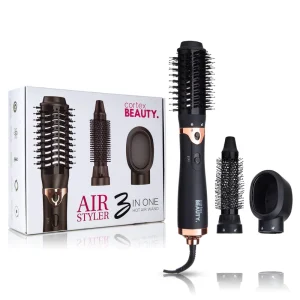 מברשת פן חשמלית 3 ראשים ב1 Hot Air Styler Brush (ייבוש, סלסול והחלקה) - קורטקס CORTEX