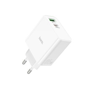 מטען קיר מהיר 65W כניסות USB-A + Type-C מבית hoco C113A