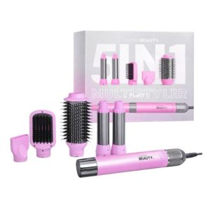 מעצב שיער חשמלי 5 ב-1 AirFusion - צבע ורוד - קורטקס CORTEX