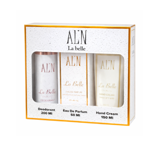 מארז קרם ידיים בושם ודאודורנט - LA BELLE - אלין - ALIN