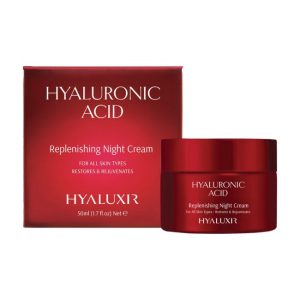 קרם לילה משקם עם חומצה היאלורונית - FRULATTE