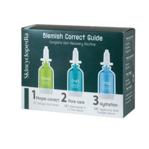 סט סרומים לשגרת טיפוח לעור שומני Skincyclopedia Blemish Correct Guide