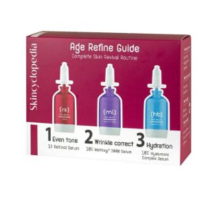 סט סרומים לשגרת טיפוח אנטי-אייגינג לעור הפנים Age Perfect Guide
