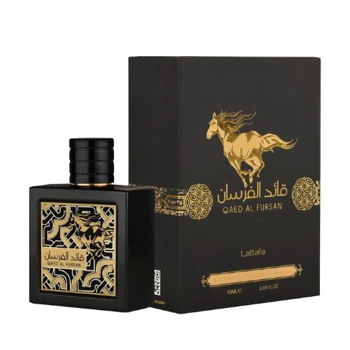 קוויד אל פורסן אדפ לגבר 90 מ"ל - לטאפה - Lattafa - Qaed Al Fursan EDP For Men 90ML