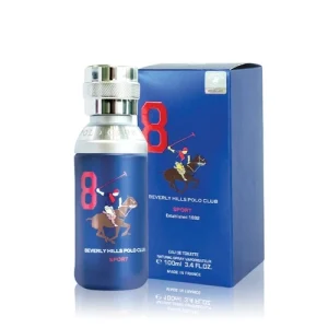 מספר 8 אדט לגבר 100 מ"ל - בברלי הילס פולו קלאב - Beverly Hills Polo Club - No 8 EDT For Men 100ML