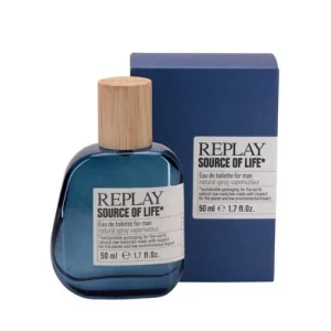 סורס אוף לייף אדט לגבר 100 מ"ל - ריפליי - Replay - Source Of Life EDT For Men 100ML