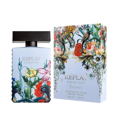 סיגנטור סיקרט אדט לאישה 100 מ"ל - ריפליי - Replay - Signature Secret EDT For Women 100ML