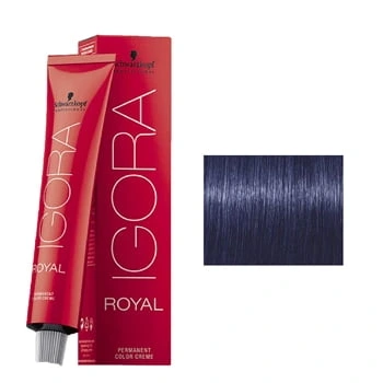 צבע לשיער מספר 0-22- איגורה רויאל שוורצקופף IGORA ROYAL SCHWARZKOPF
