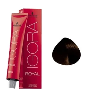 צבע לשיער מספר 3.65- איגורה רויאל שוורצקופף IGORA ROYAL SCHWARZKOPF