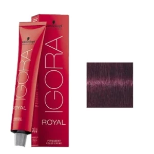 צבע לשיער מספר 6.99- איגורה רויאל שוורצקופף IGORA ROYAL SCHWARZKOPF