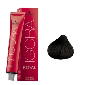 צבע לשיער מספר 3.0- איגורה רויאל שוורצקופף IGORA ROYAL SCHWARZKOPF