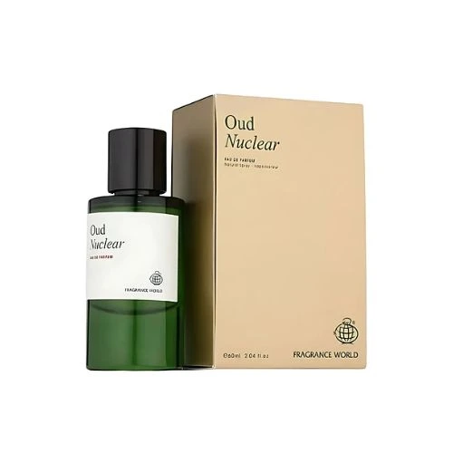 אוד נוקליר אדפ יוניסקס 60 מ"ל - פרגרנס וורלד - Fragrance World - Oud Nuclear EDP Unisex 60ML
