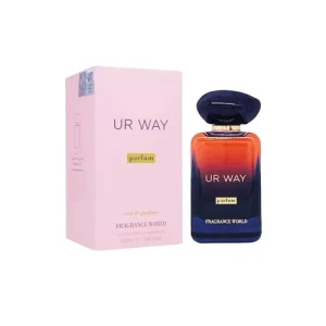 יור וואי פרפיום לאישה 100 מ"ל - פרגרנס וורלד - Fragrance World - Ur Way Parfum For Women 100ML