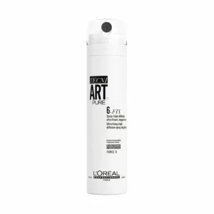 ספריי קיבוע עמיד 250 מ"ל טכני ארט Tecni.art 6 fix- לוריאל LOREAL