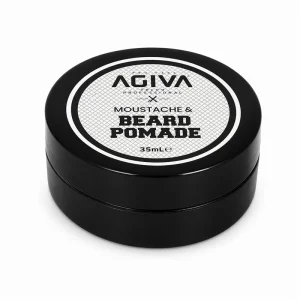 באלם לזקן מעניק ברק ומראה מסודר Agiva Mustache & Beard Pomade אגיבה