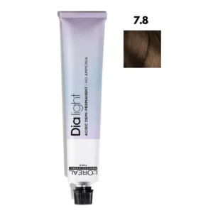 צבע לשיער מספר 7.8 - דיה לייט DIA LIGHT LOREAL