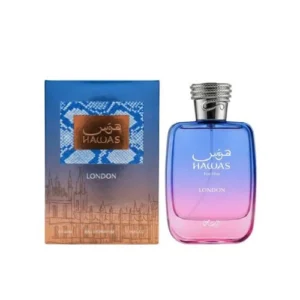 הוואס לונדון אדפ יוניסקס 100 מ"ל - רסאסי - Rasasi - Hawas London EDP Unisex 100ML