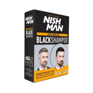 שמפו לצבע שחור חצי קבוע נישמן 200 מ"ל- נישמן Nishman