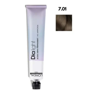צבע לשיער מספר 7.01 - דיה לייט DIA LIGHT LOREAL