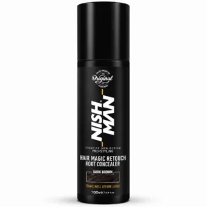 תרסיס צבע שורשים לכיסוי שיער לבן Magic Retouch Root Concealer- נישמן NISHMAN