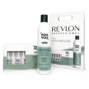 ערכה למניעת נשירה אמפולות + שמפו רבלון REVLON PRO YOU