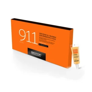אמפולות לשיער 911 לשיקום השיער - 6 יח’ 11 מ"ל - ביוטופ BIOTOP