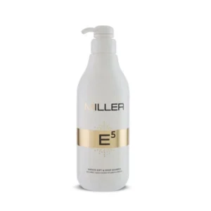 שמפו ג’ל קרטין ללא מלחים E5 גולד 1000 מ”ל- מילר Miller