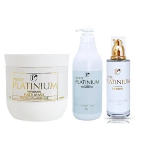ערכת טיפוח לשיער מסכה - ווייט פלטינום WHITE PLATINUM