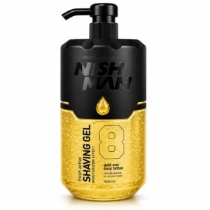 Shaving Gel 8 – Gold One ג'ל גילוח- נישמן NISHMAN