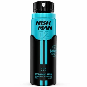 דאודורנט ספריי לגבר Deodorant Spray 02 - נישמן NISHMAN