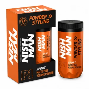 אבקת עיצוב לשיער בגימור מט עם אפקט נפח P1 Sport - נישמן NISHMAN