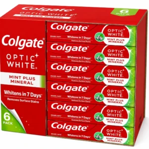OPTIC WHITE MINT PLUS MINERAL מארז שישייה
