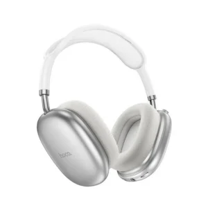 אוזניות אלחוטיות Bluetooth 5.4 זמן שימוש עד 90 שעות תומכות TF/AUX דגם Hoco W55 סילבר- הוקו HOCO